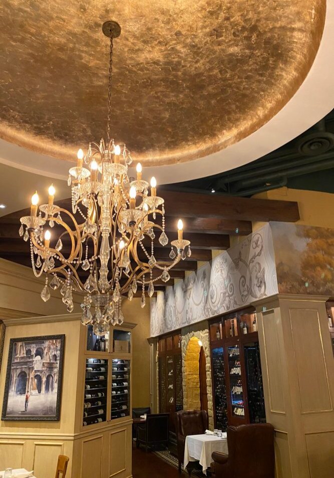 la terrazza dining room chandelier